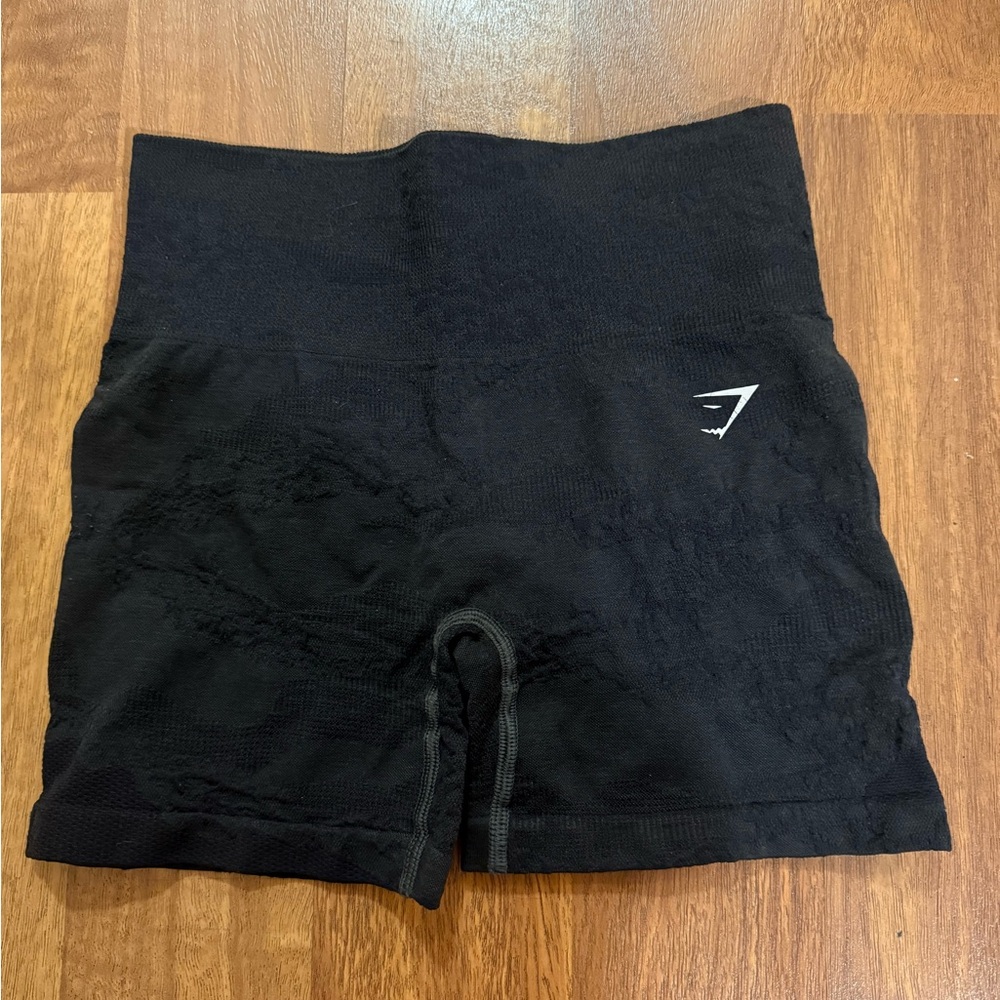 Gymshark Black Camo Spandex